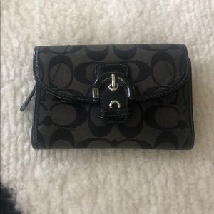 Black Coach Wallet